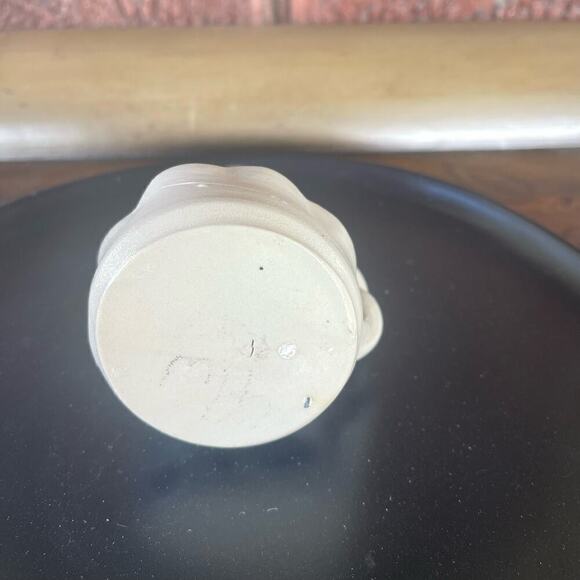 VTG Williamsburg Pottery Salt Glaze Candle Stick in Willow Blue - Picture 4 of 4